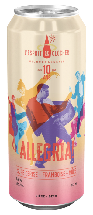 Allegria! – Sure– Cerise, framboise & mûre